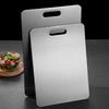 Kitchen Chopping Board Stainless Steel Chopping Board 304 Stainless Steel Double-Sided Food Grade Chopping Board