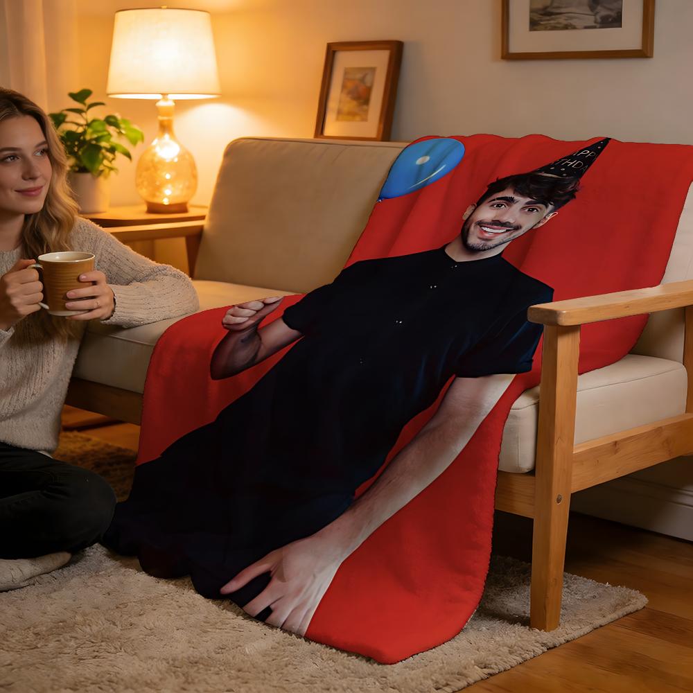 Coperta in Peluche Corto ad Alta Densità Singer F-Fede Vigevani per Divano, Pisolino, Stanza con Aria Condizionata, Morbida, Delicata sulla Pelle