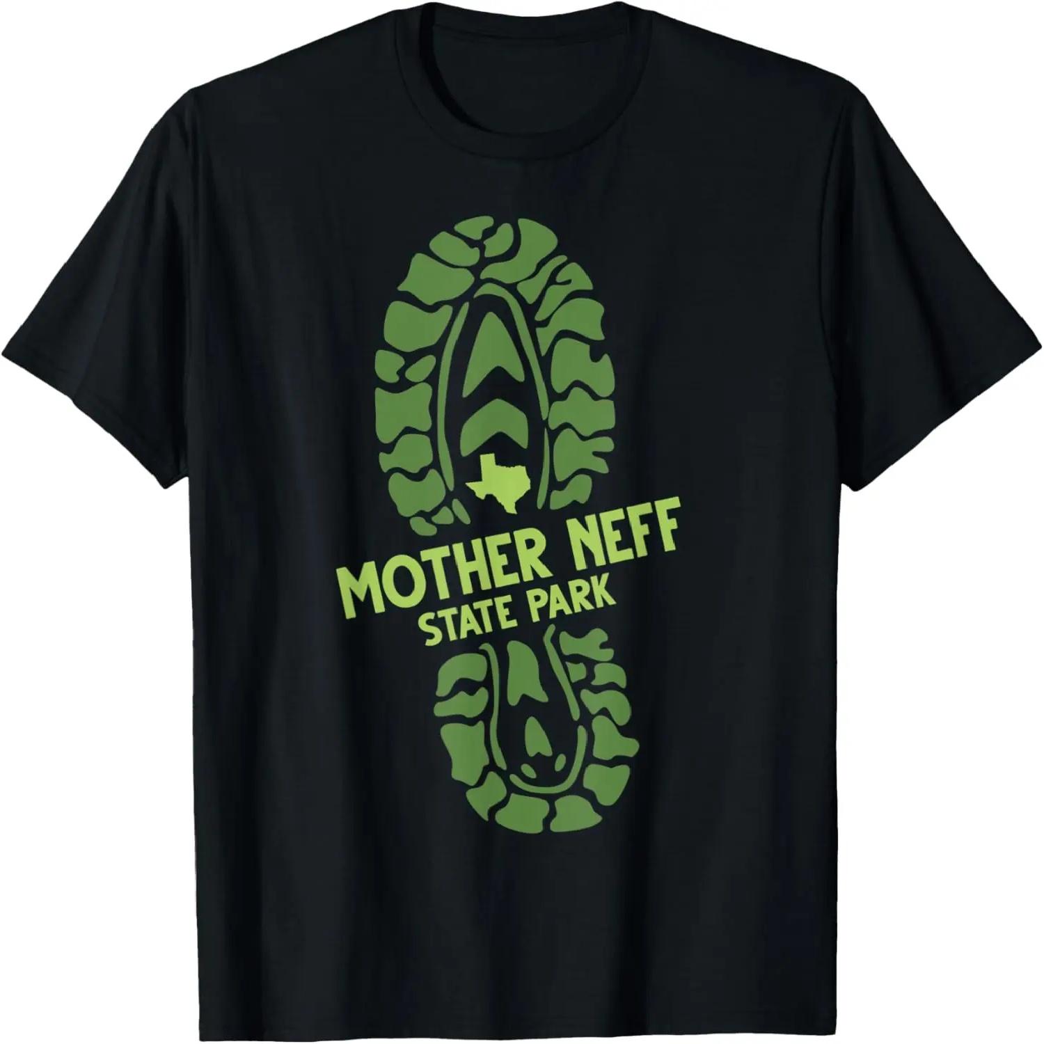 I Love Mother Neff State Park Texas TX Hiking Boot Print T-Shirt S