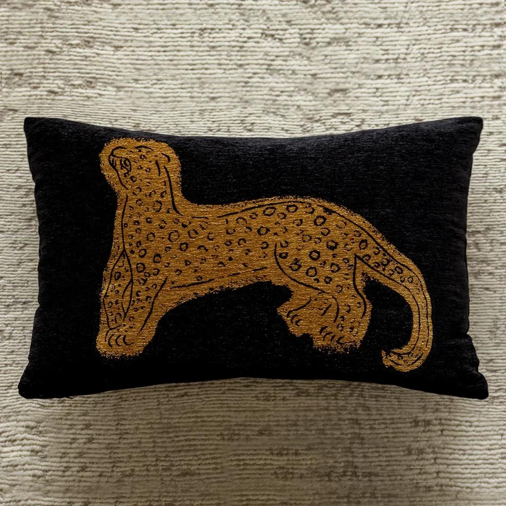 Light Luxury Sofa Pillow Cover New Chinese Modern Minimalist Model Room Decoration Pillow Backrest Headboard Cushion Cover
