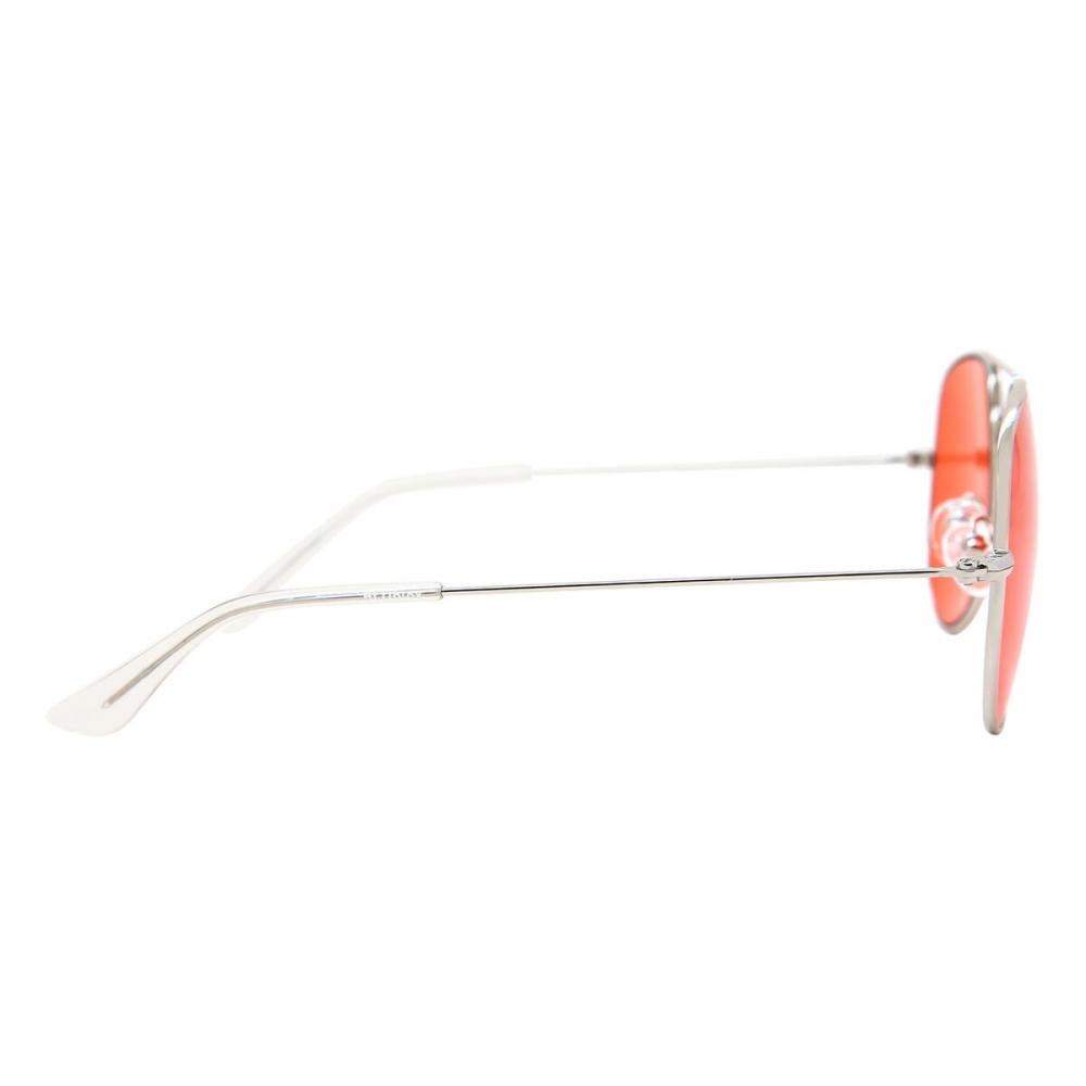 Bon Charge Maverick Blue Light Blocking Silver Unisex Sunglasses