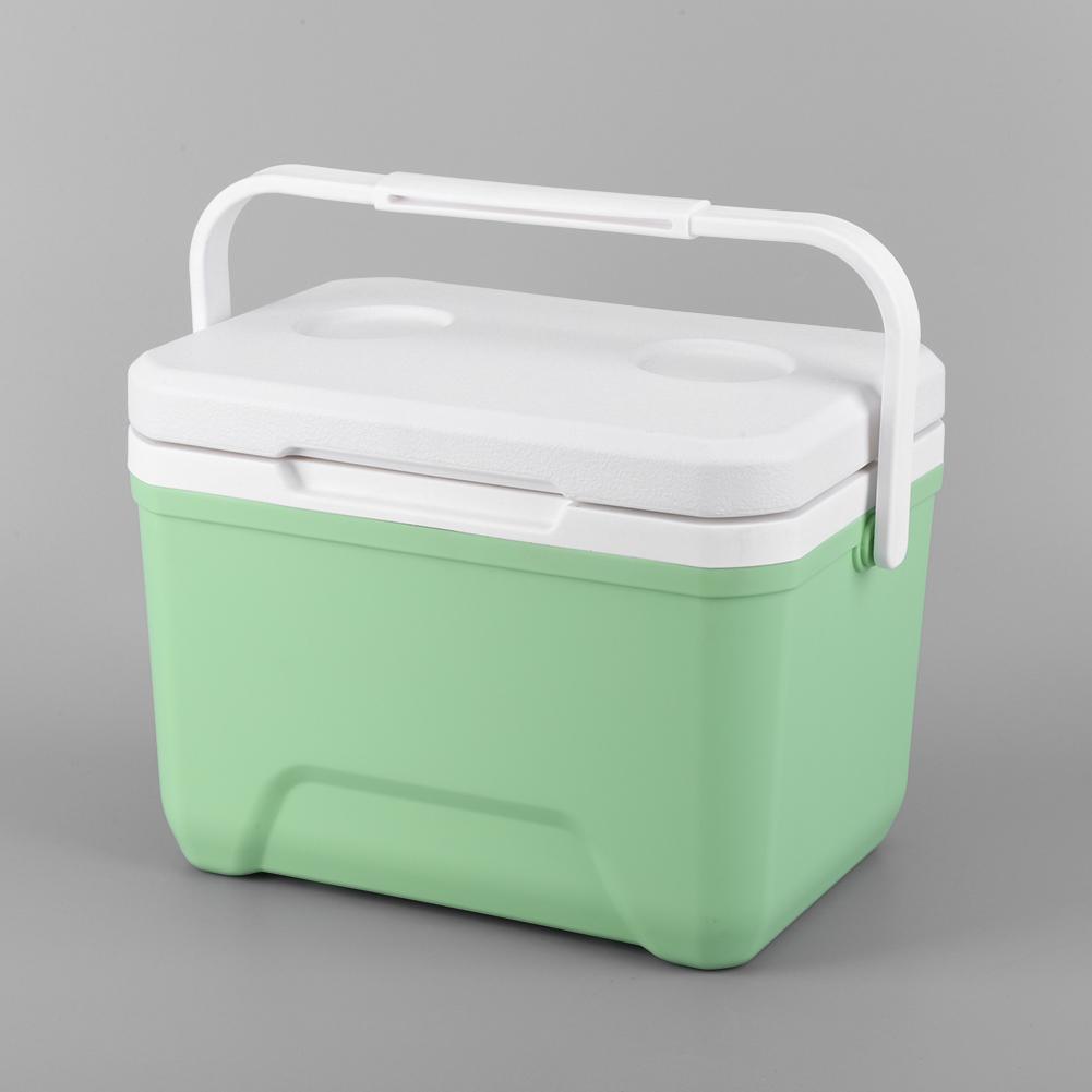 6L Camping Kühlbox Tragbarer Thermo-Inkubator Kühlschrank Picknick Lunchbox Eiskübel Auto Eistruhe Outdoor zum Grillen Angeln