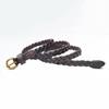 Woven Belt Women'S Leather Casual Pin Buckle Decoration First Layer Cowhide Thin Belt Fashion Style Small Waist Seal
