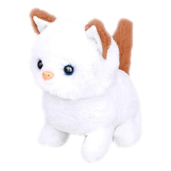 1 Set Kids Electronic Plush Dog Toy Walking Interactive Puppy Rabbit Cat Plushie Toy Toddlers Boys Girls Educational Simulation Animal Toy