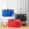 Insulated Folding Picnic Basket & Thickened Shopping Tote for Camping