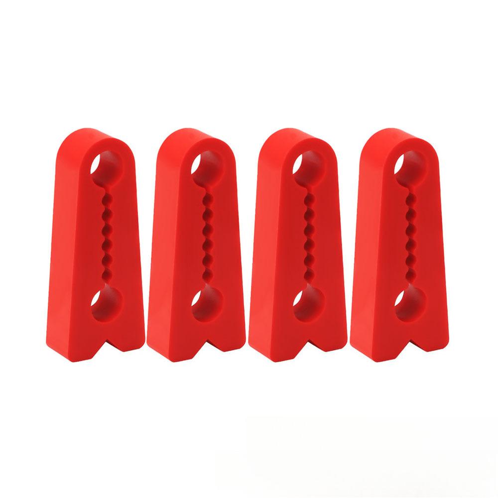 4x Car Door Lock Damper Buffer for Renault Toyota Nissan VW Hyundai KIA Peugeot Car Sound Deadener Seal Shock-Absorbing Pads