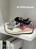 Tide brand 2025 new mesh breathable casual sports shoes women's light Forrest Gump running training shoes non-slip hiking shoes