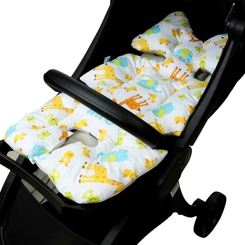 Dětské příslušenství Matrace do kočárku Bavlněný polštář Prodyšná měkká podložka Vložka Dětský kočárek Kočárek Příslušenství do autosedačky