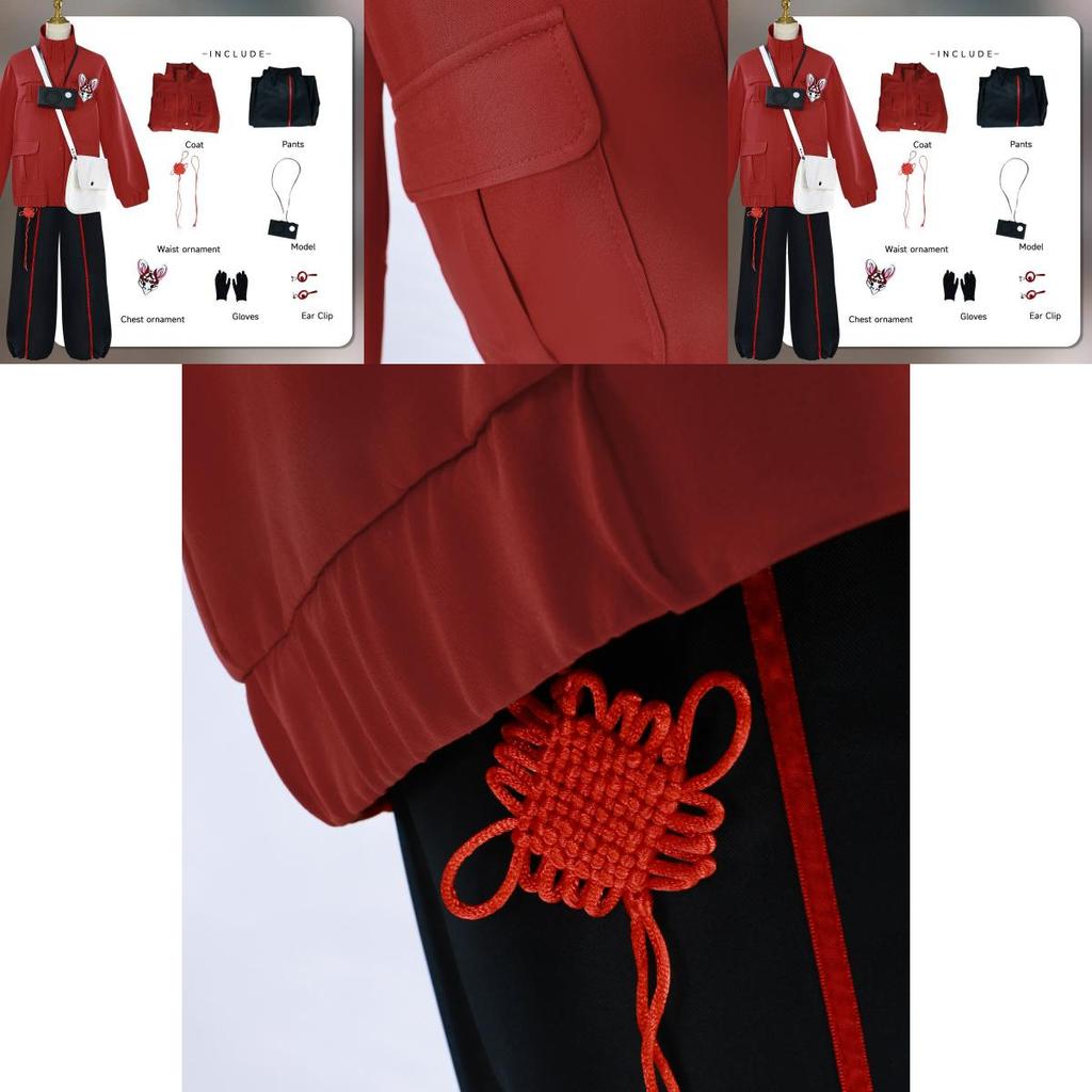Role Play Outfit With Polyester Material For Game Theme Cosplay Events