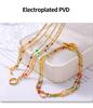 Bohemian Multi-Layer Glazed Beaded Titanium Steel Jewelry Set