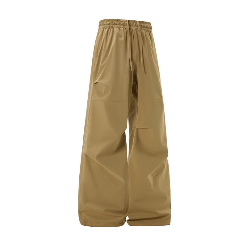Qiogerei Unisex Antibakterielle Weitbeinige Fallschirmhose