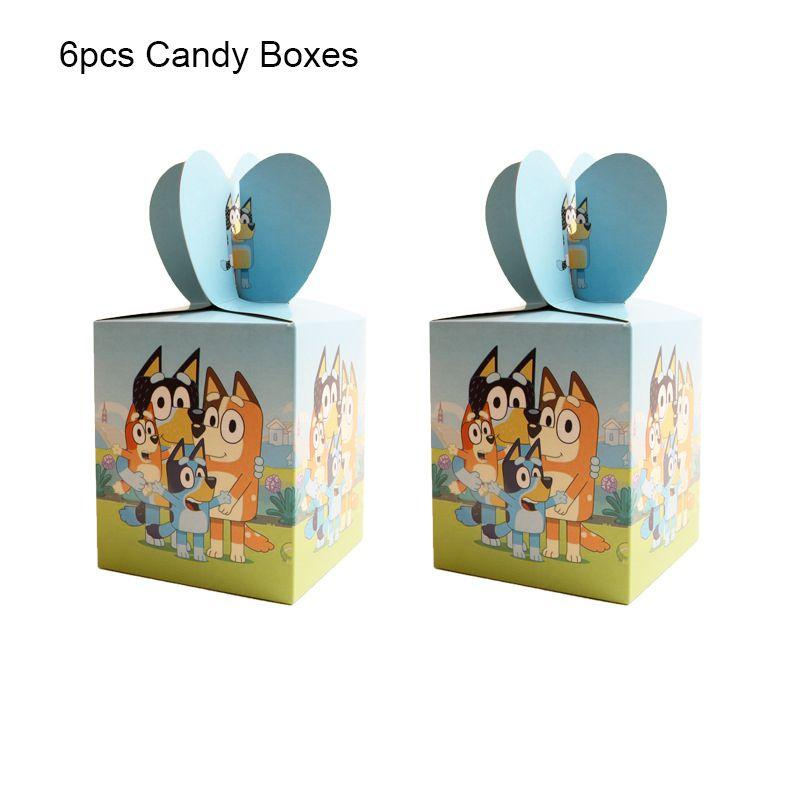 Theme Kids Bluey Birthday Party Supplies Decor Plate Tablecloth Balloon Banner