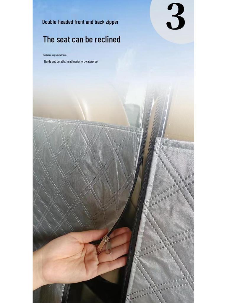 Air Conditioning Partition Curtain for Car Vans - Compatible with Wuling, Changan, Xiaokang, JAC, Jinbei, and Haise