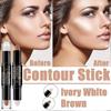 Contour Stick,2 In 1 Makeup Highlight Shading Stick,contour Kit Natural Bronzer Stick,double Head Contour Highlighter Stick