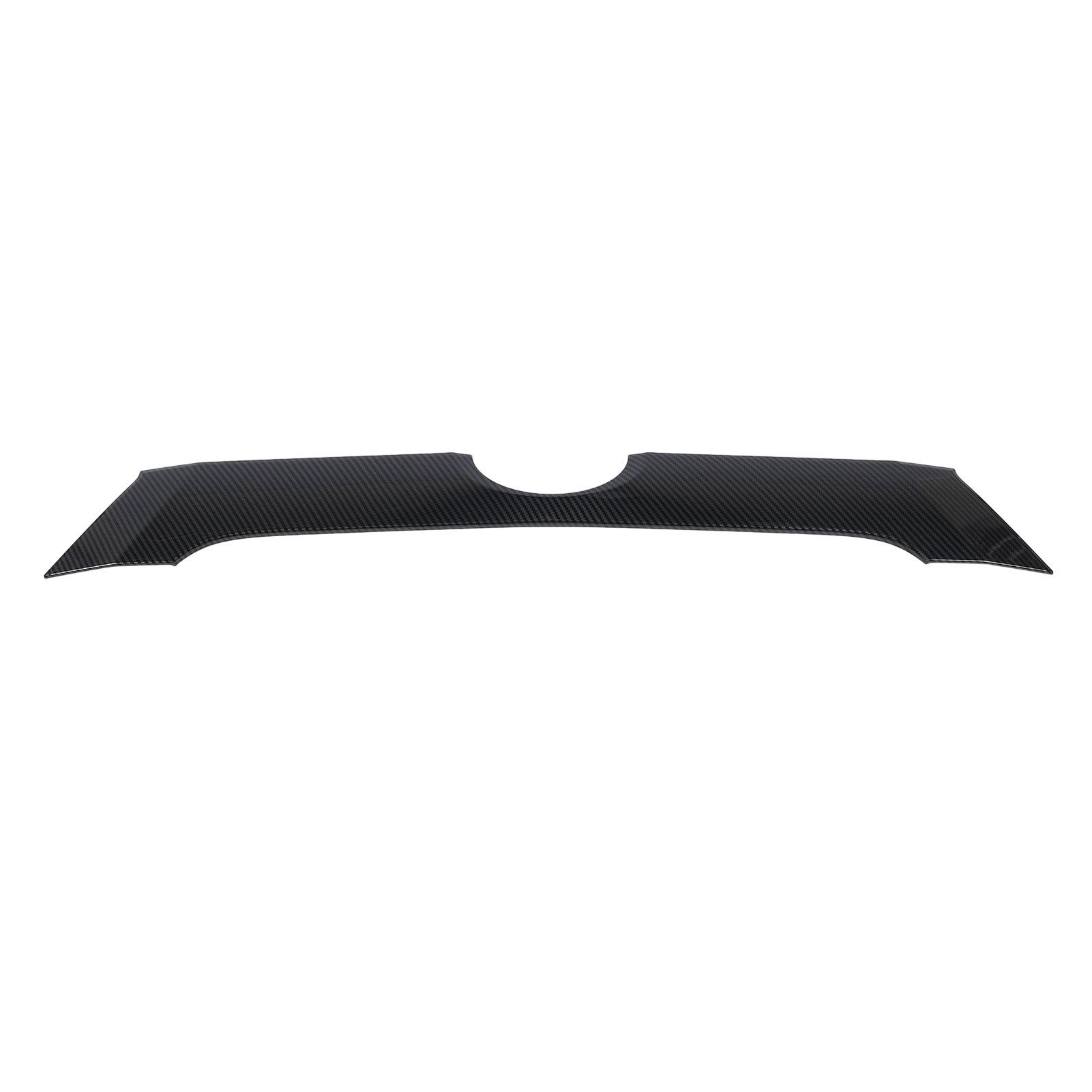 Car Rear Trunk Lid Cover Molding Trim Carbon Fiber Style Rear Trunk Lid Decorative Trim Strip for Yaris Cross XP210