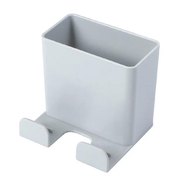New Multifunctional Wall-mounted Storage Box Punch-free Mobile Phone Remote Control Storage Rack Bathroom Wall Debris Storage Ra