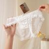 Low Waist Lace Panties Bow Mesh Flower Briefs Hollow Underwear for Women  Lady