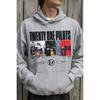Felpa Twenty One Pilots Uomo Donna Oversize Felpa Pile Morbida Pullover Streetwear Harajuku Abbigliamento Femminile Maschile