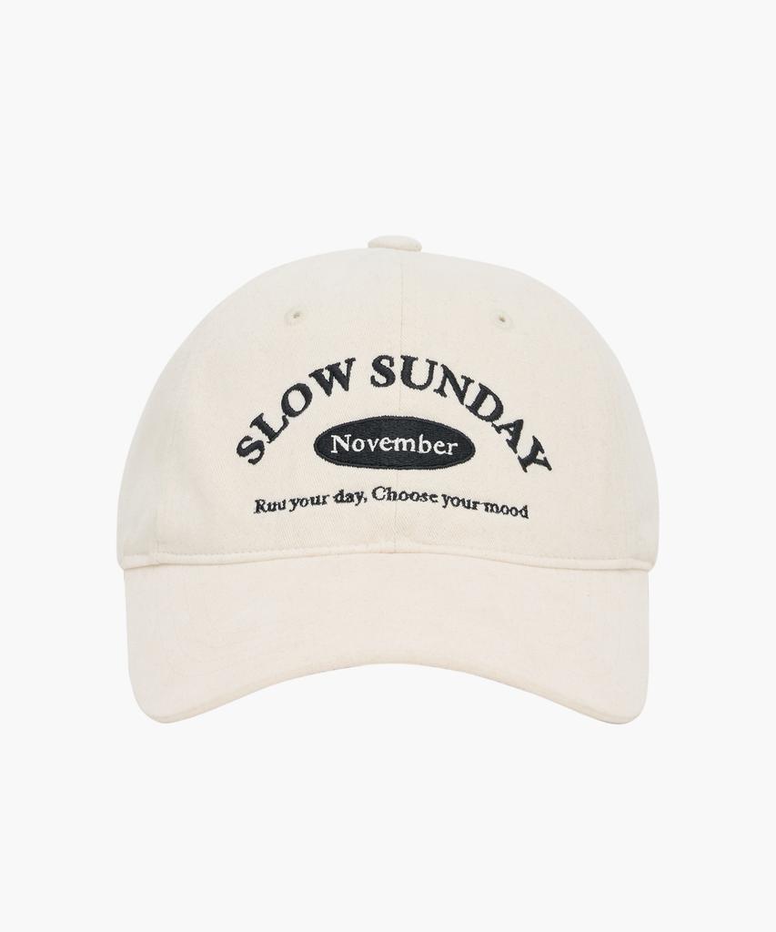 Luseoul Slow Sunday Ball Cap Ivory