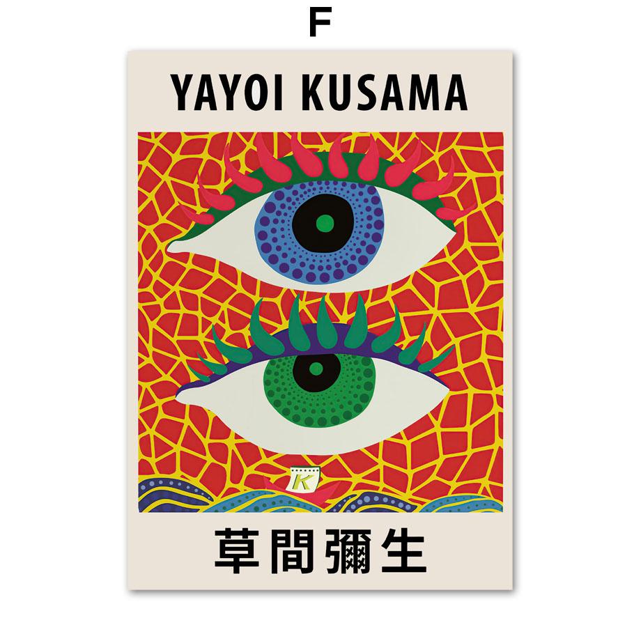 

Yayoi Kusam тыквы в горошек абстрактная настенная живопись на холсте постеры на скандинавскую тему и принты настенные панно для декора гостиной 21x30cm No Framed