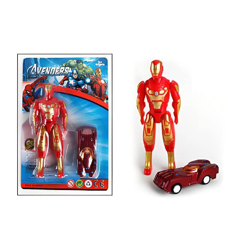 

Captain America Man Miniature Cars Toy Set Gift Ironman