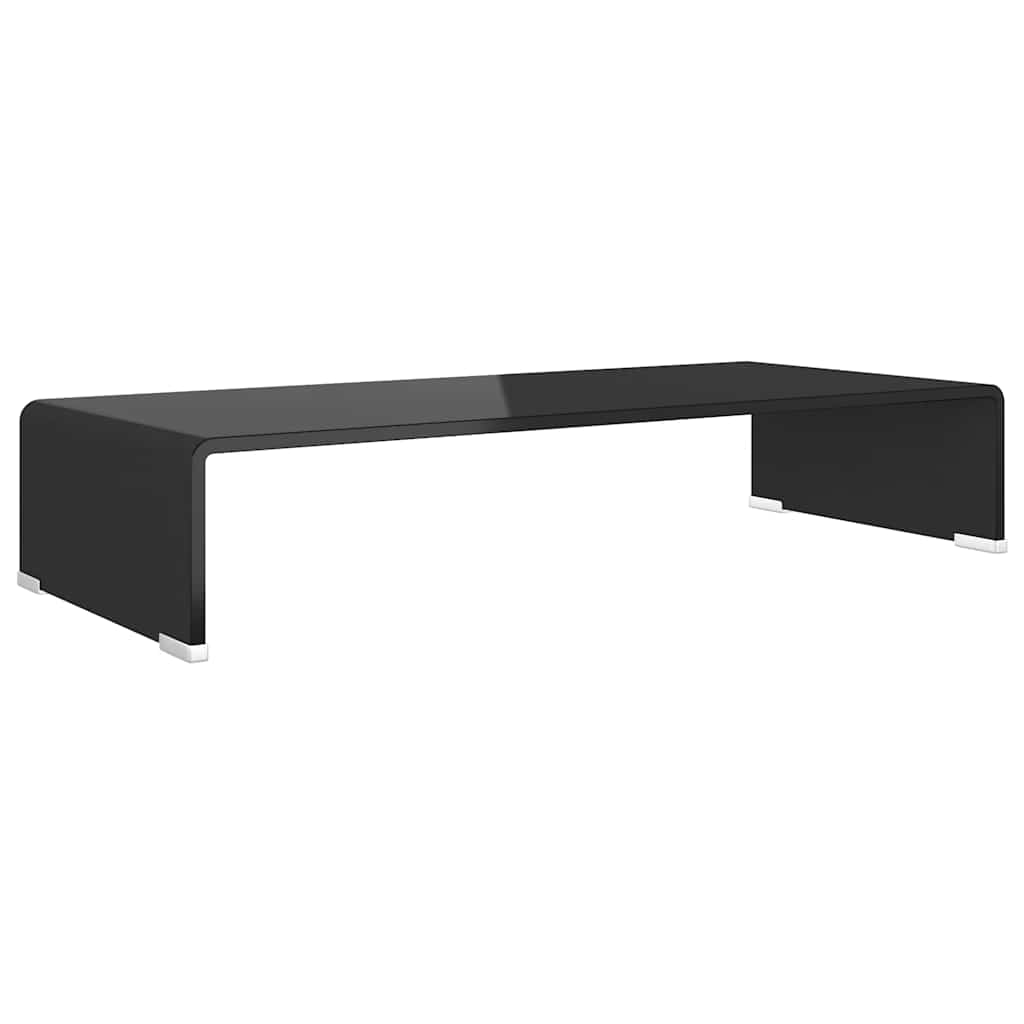Vidaxl Podstawka Pod Monitor / Telewizor Szklana 70X30X13 Cm