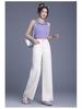 Women's Spring White Wide-Leg Jeans - 2025 Trend, Loose Fit, Slimming, Casual Style