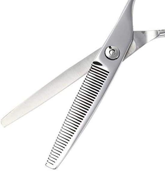 a Japanese professional scissors P2 Thinning Scissors with 40 for Safe for Everyday Thinning Scissors for Controlling Hair Includes Storage Case [PET]