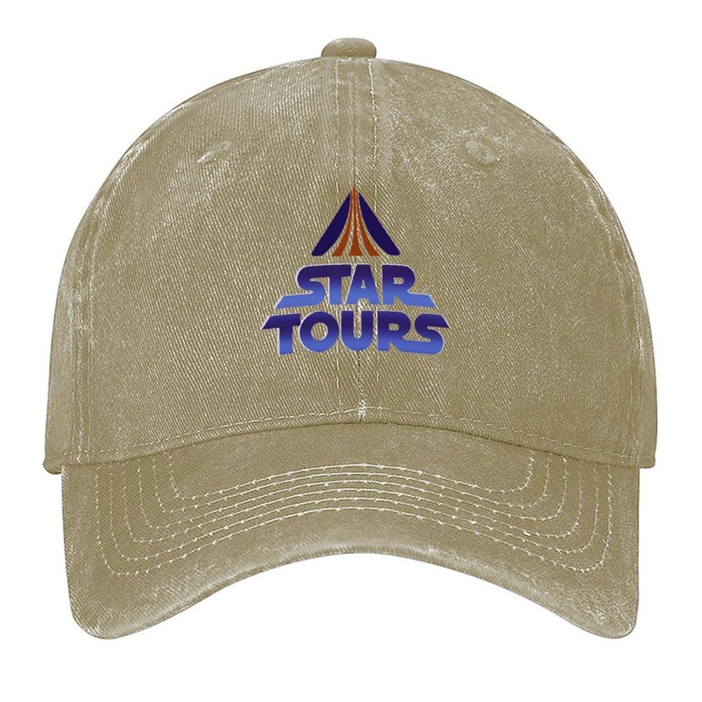 STAR TOURS Monitorscreen Logo Baseballkappe Weihnachtsmütze Neu im Sortiment Hut Wild Ball Hut schwarz Damen Golfbekleidung Herren