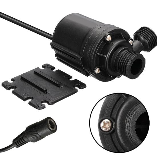 Direct Current 12V Water Pump Brushless Magnetic Drive Submersible Water Pump 800L/H 5M Ultra Quiet Water Pump for Fish Tank Aquarium Fountain Pool