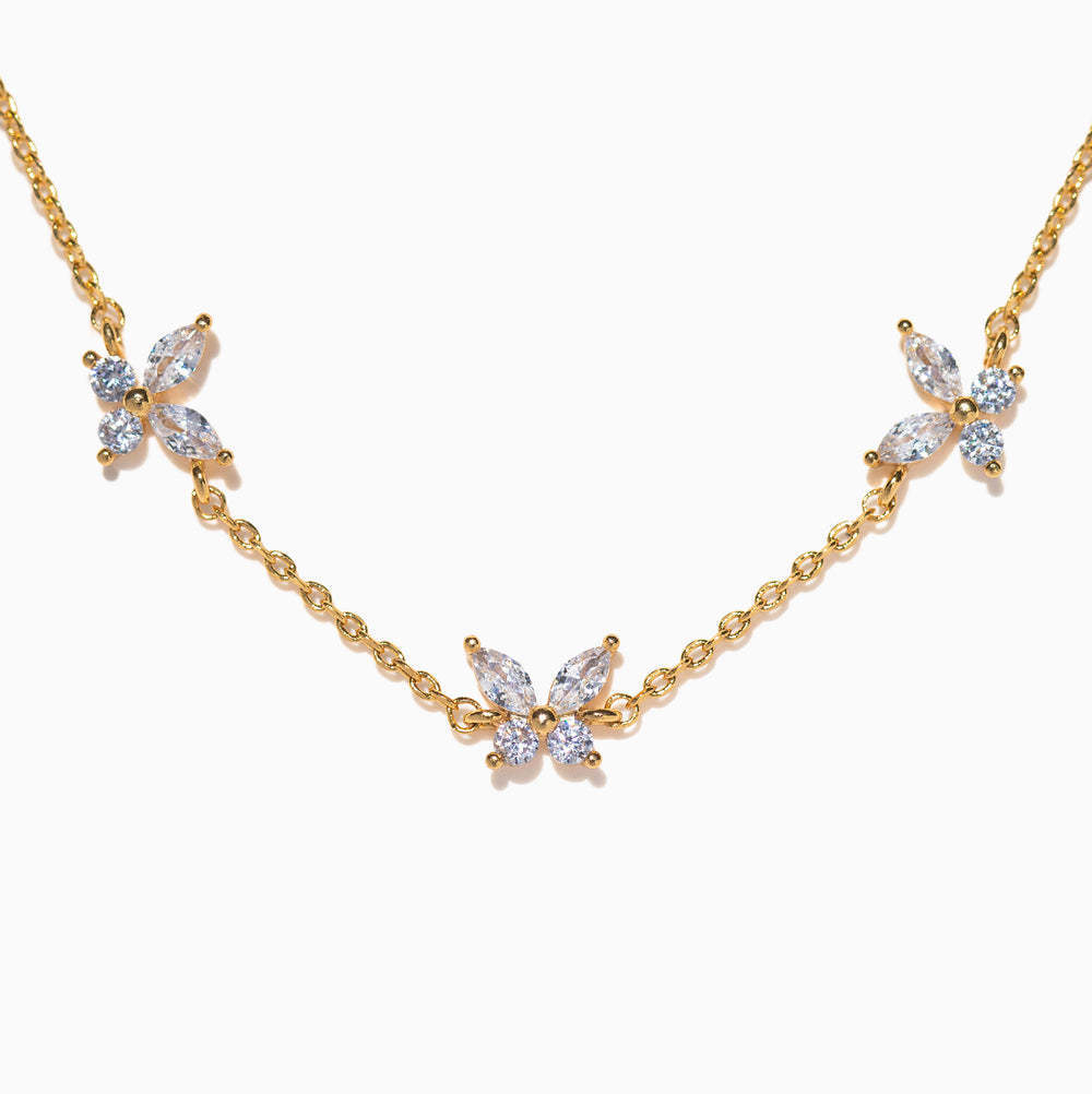 Bow Zircon Bracelet Wind Zircon Bracelet Zircon Flower