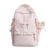Schoolbag New Junior High School Girls Girl Heart Atmosphere Polka Dot Large Capacity Schoolbag Versatile High Value Female Student Backpack