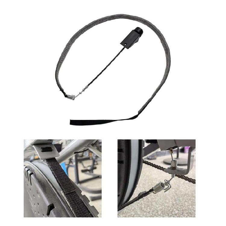 Practical Replacement Belt Gym Training Belt Efficient Resistance Band for Smooth Cycling Workouts
