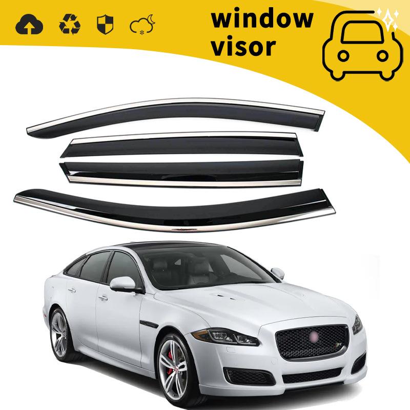 Jaguar XJL Door Rain Deflector & Shield for Window Decoration