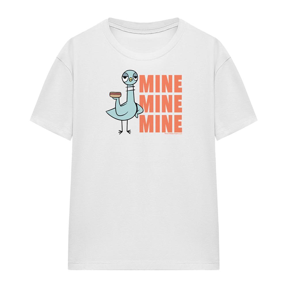 The Pigeon Womens/Ladies Hot Dog T-Shirt