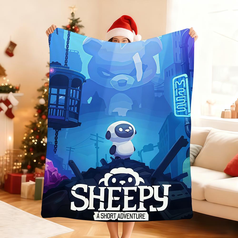 Game S Sheepy Blanket Soft Throw Blanket for Home Bedroom Bed Sofa Picnic Travel Office Rest Cover Blanket Gift