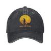 Walk For Peace Buddhistische Baseballkappen Lässige Abgenutzte Denim Snapback Kappe Herren Damen Outdoor Laufen Golf Verstellbare Passform Mütze