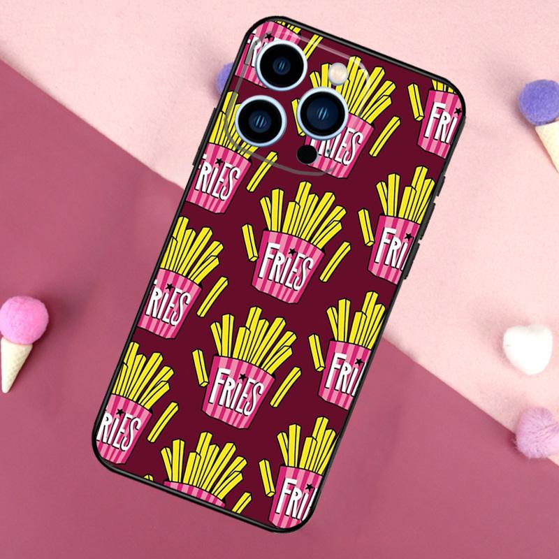 French Fries Before Guys Phone Case For iPhone 16 15 14 13 12 11 Pro X XR XS Max Plus Soft Shell TPU Cover