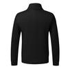 Chunky Knit Fleece-Lined Zipper Cardigan: Stand Collar Winter Sweater