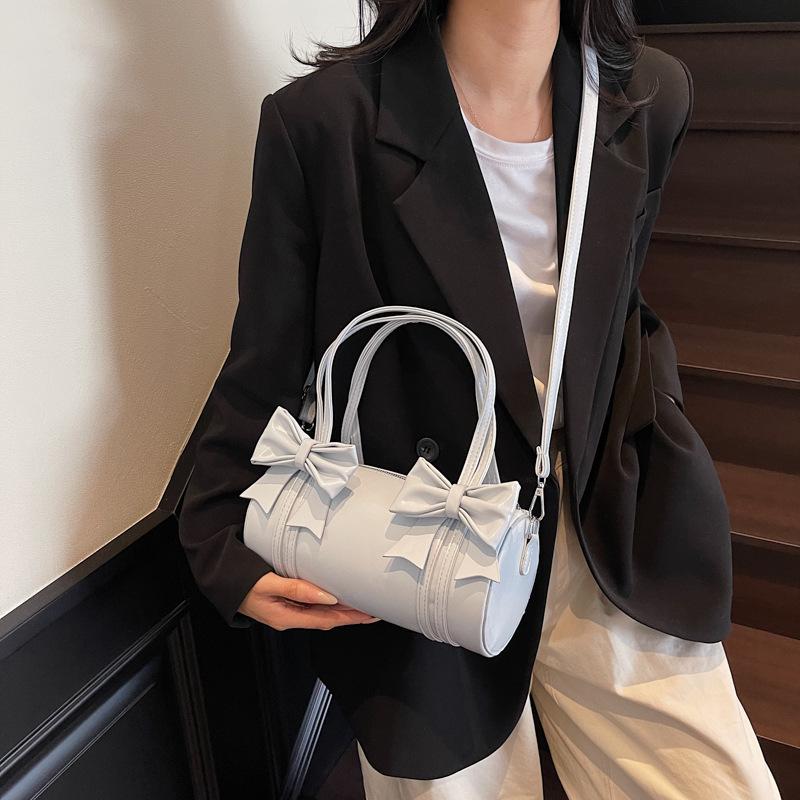 Bow Hand Bag Women's New Versatile Shoulder Bag Casual Messenger Bag