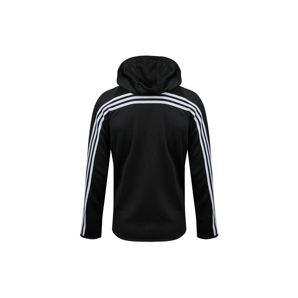 Adidas 3 Stripes Jackets Men's Black Hooded Moderate Other DZ7404