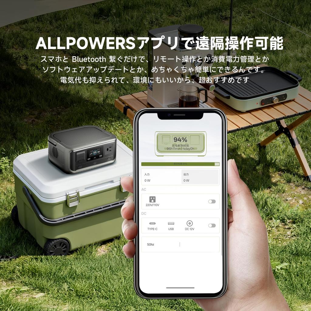 ALLPOWERS VOLIX P300 Portable Power Station and 100W Flexible Solar Panel 256Wh High Capacity Portable Lithium Iron Phosphate Power Station with Long