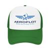 Aeroflot Aviation Russe Pilote Aerospace Casual Sun Hats For Female Male Spring  Outdoor Sport Baseball Cap Fitted Retro Hats