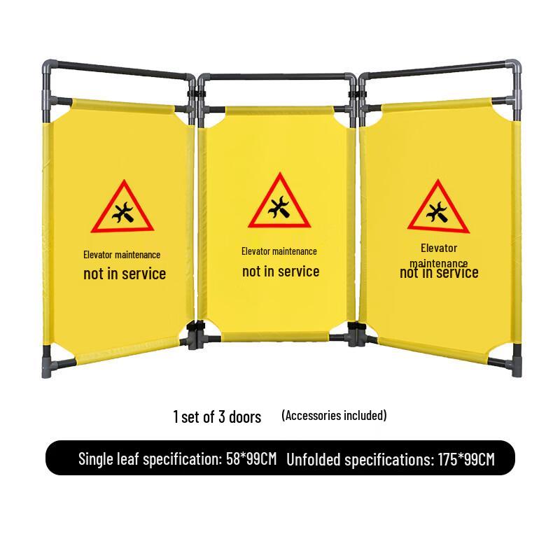 Brangdy Foldable Elevator Safety Guardrail