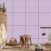 Wallpaper Fabric Pattern Purple and Light Gray 50x1000
