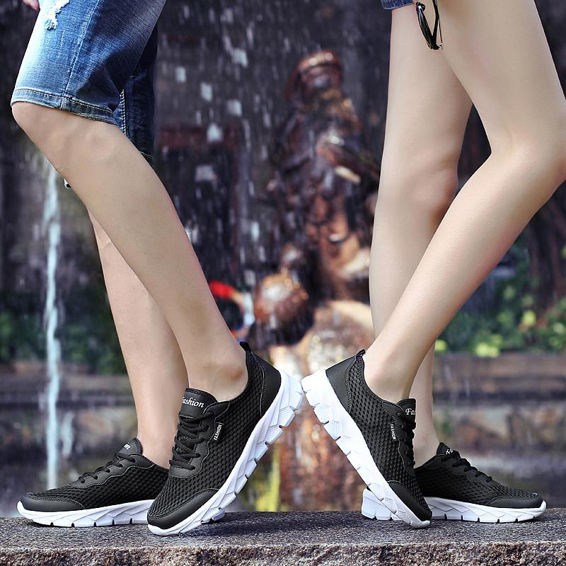 Fashion 2024 Plus Size Men Casual Shoes Breathable Ultralight Comfprtable Outdoor Walking Footwear Krasovki Trainers High Quality Ghn78