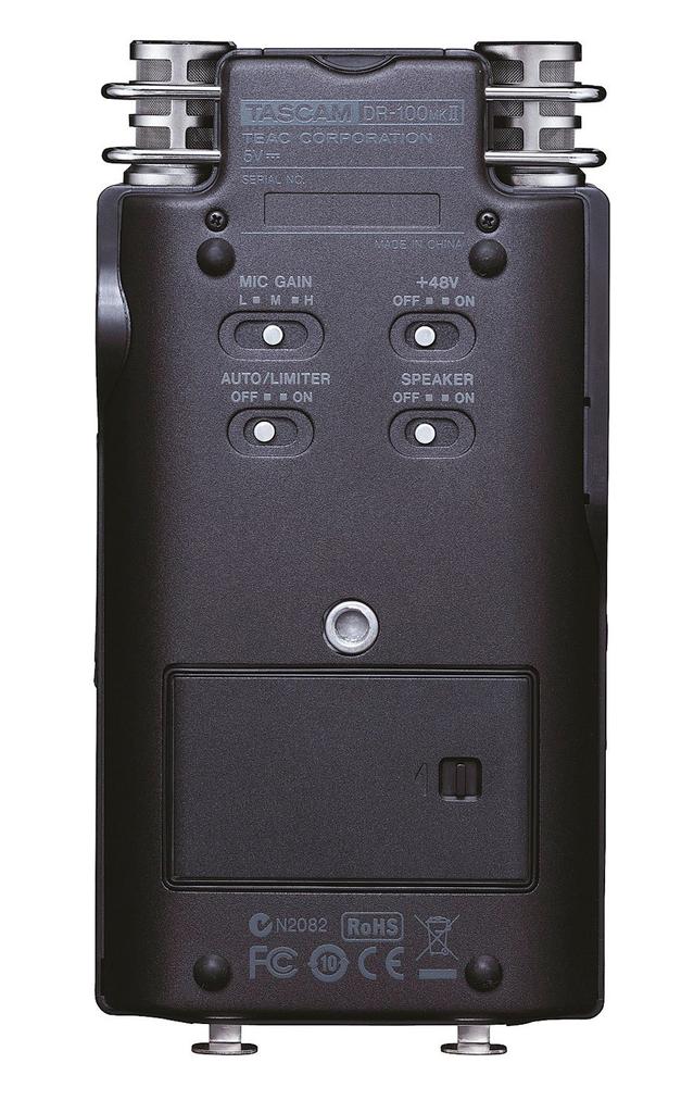 TASCAM Linear PCM DR-100MKII Recorder, 24-bit/96kHz