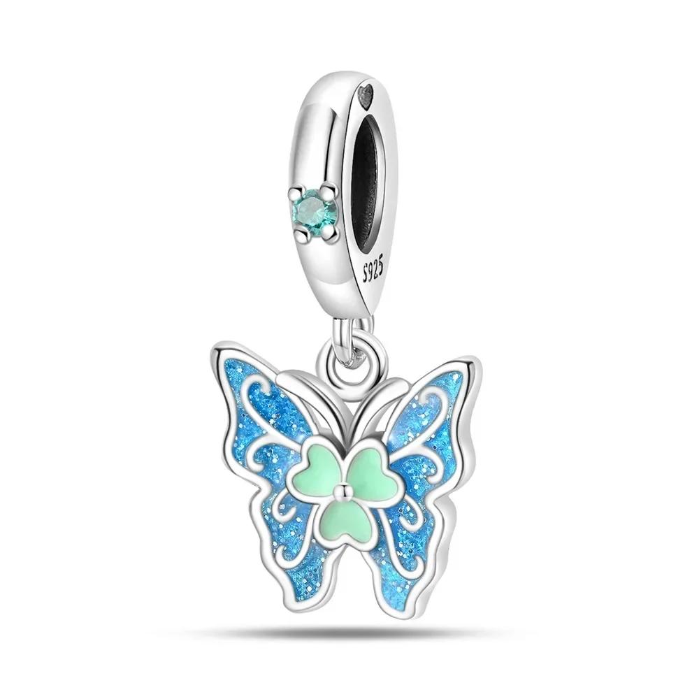 Serie Charmscoppergreen Ciondolo Foglia di Monstera Perline Originali per Braccialetti per Donne Creazione di Gioielli Regali