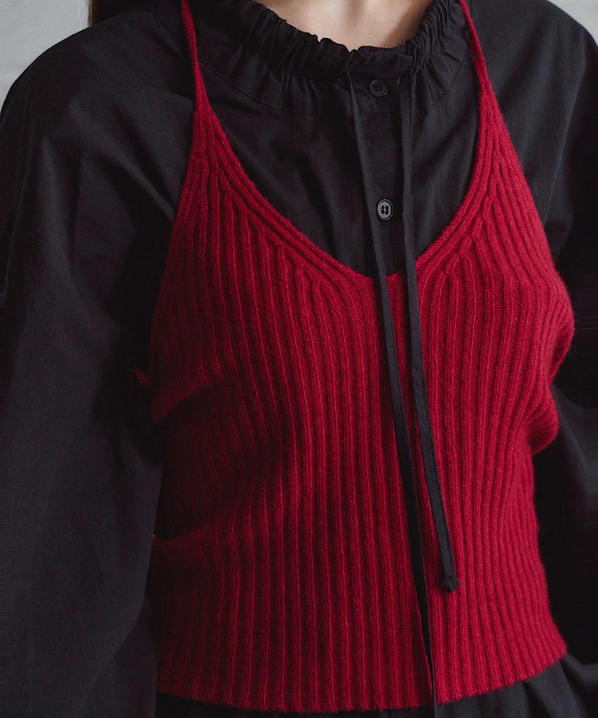 APOEM Ribbed Knit Bustier (3C)