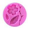H&K Store Silicone Plum Blossom Mold DIY Fondant Cake Chocolate Clay Mould Decorating Tool